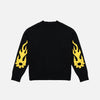 Sun Flame Knitted Sweater