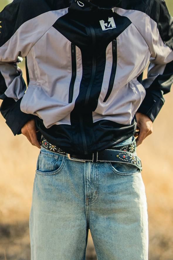 "MFY" Studded Belt