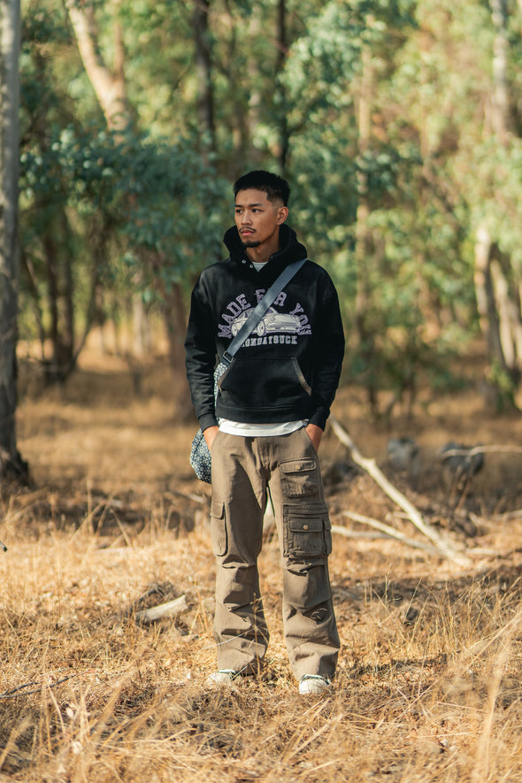 Distress Porsche Collegiate Hoodie
