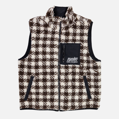 Box Line Sherpa Vest (Reversible)