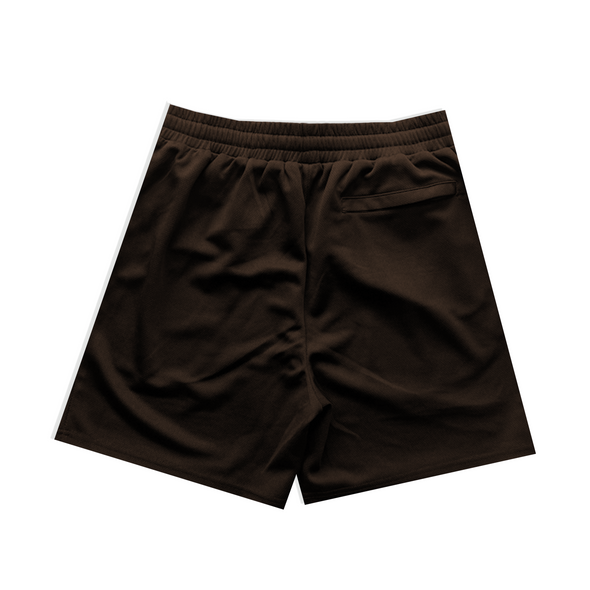 Core Brown Mesh Shorts