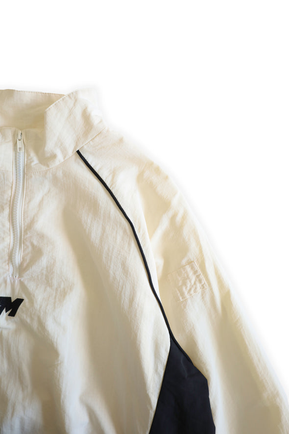 The Green Nylon Windbreaker
