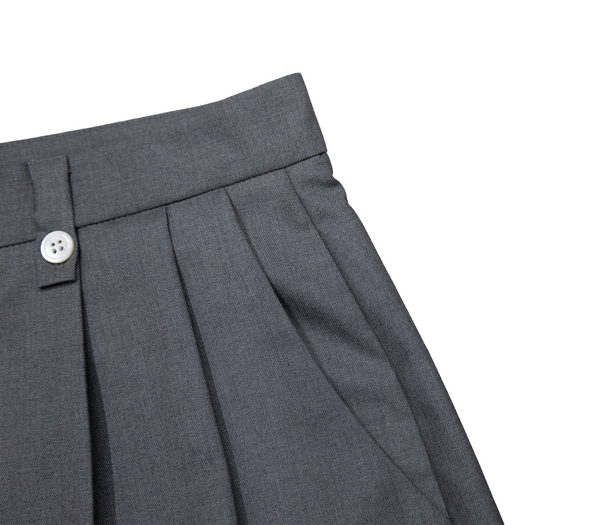 Throwback Double Pleat Short