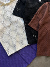 Floral Lace Polo