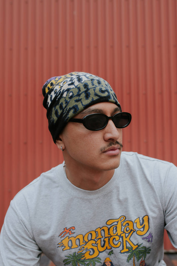 Flame Stack Logo Skully