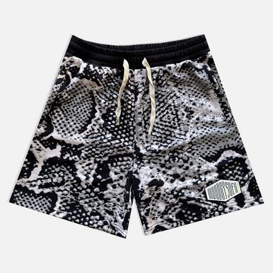 Snake Scale Mesh Shorts