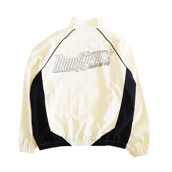 The Green Nylon Windbreaker