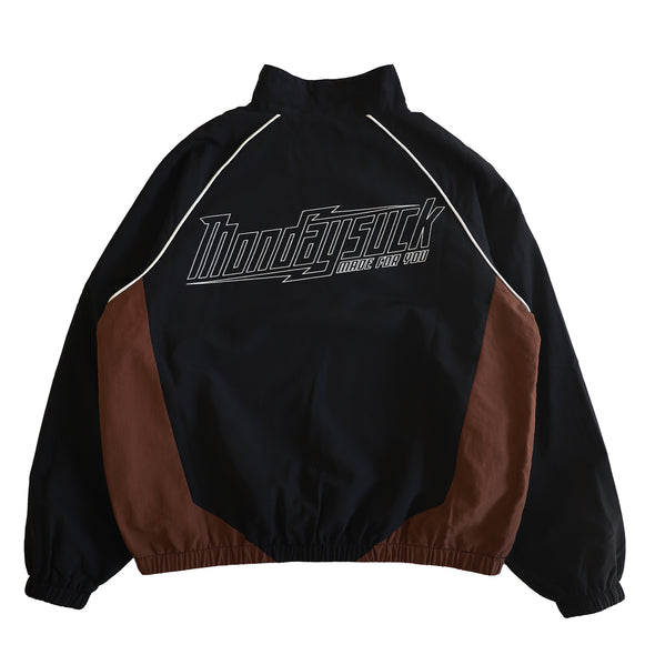 The Green Nylon Windbreaker