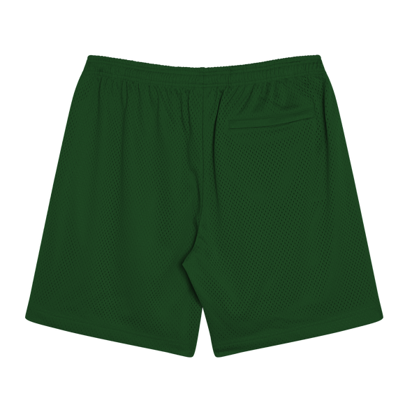 Floral Logo Mesh Shorts
