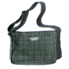 Logo Plaid Courier Side Bag