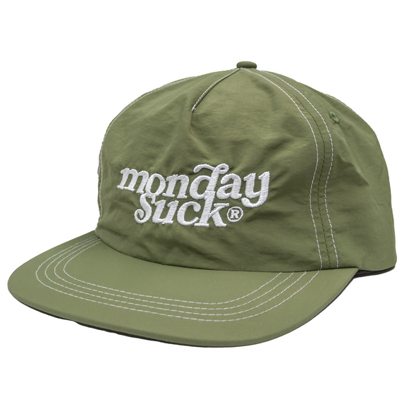 Nylon Trademark Logo Hat