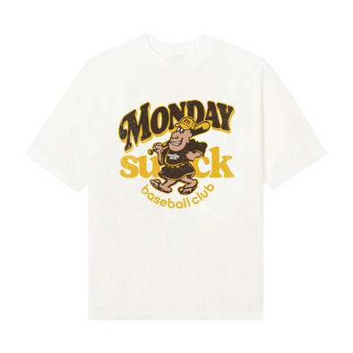 Mondaysuck Baseball Club Shirt